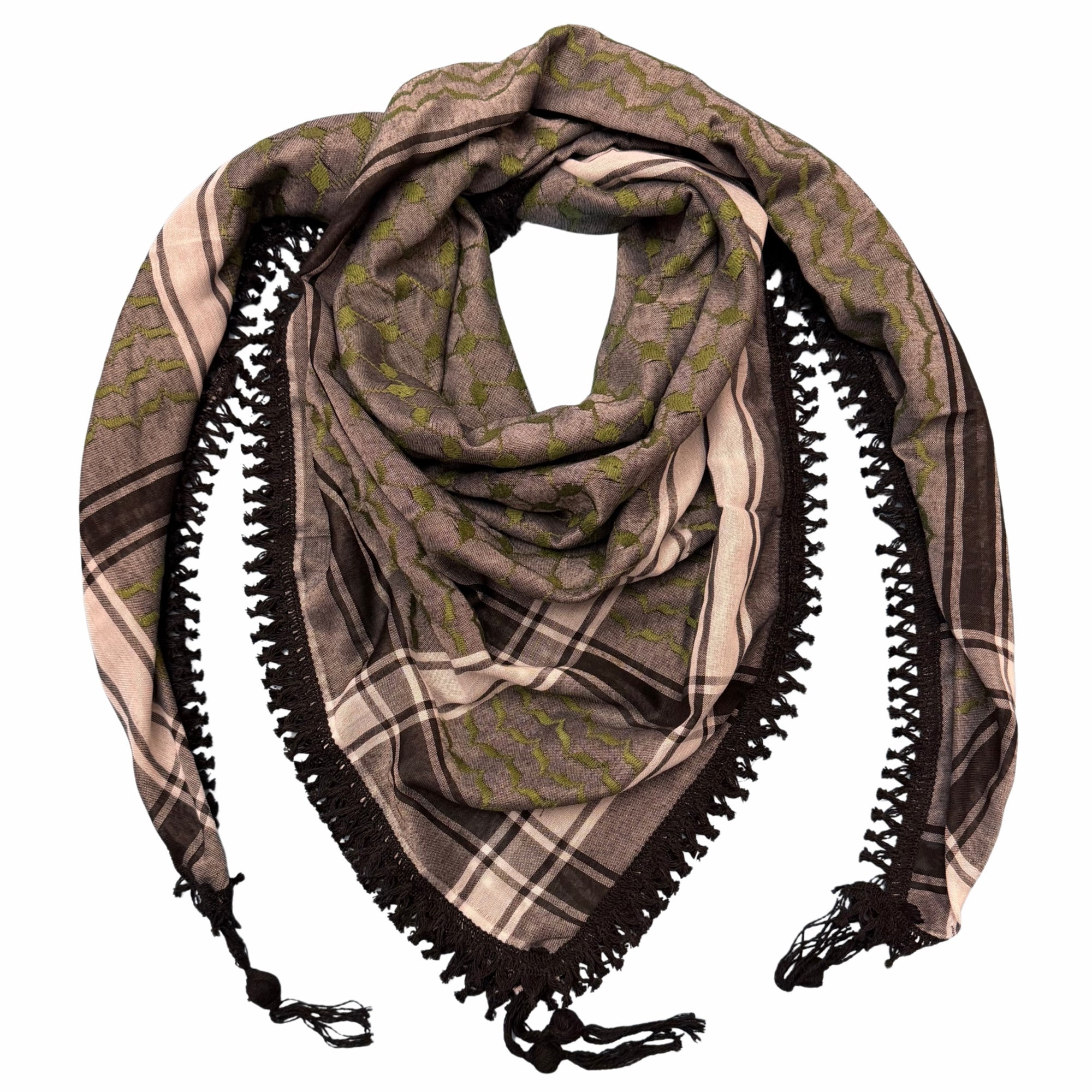 Black Thread Legacy Keffiyeh - Resistance Series