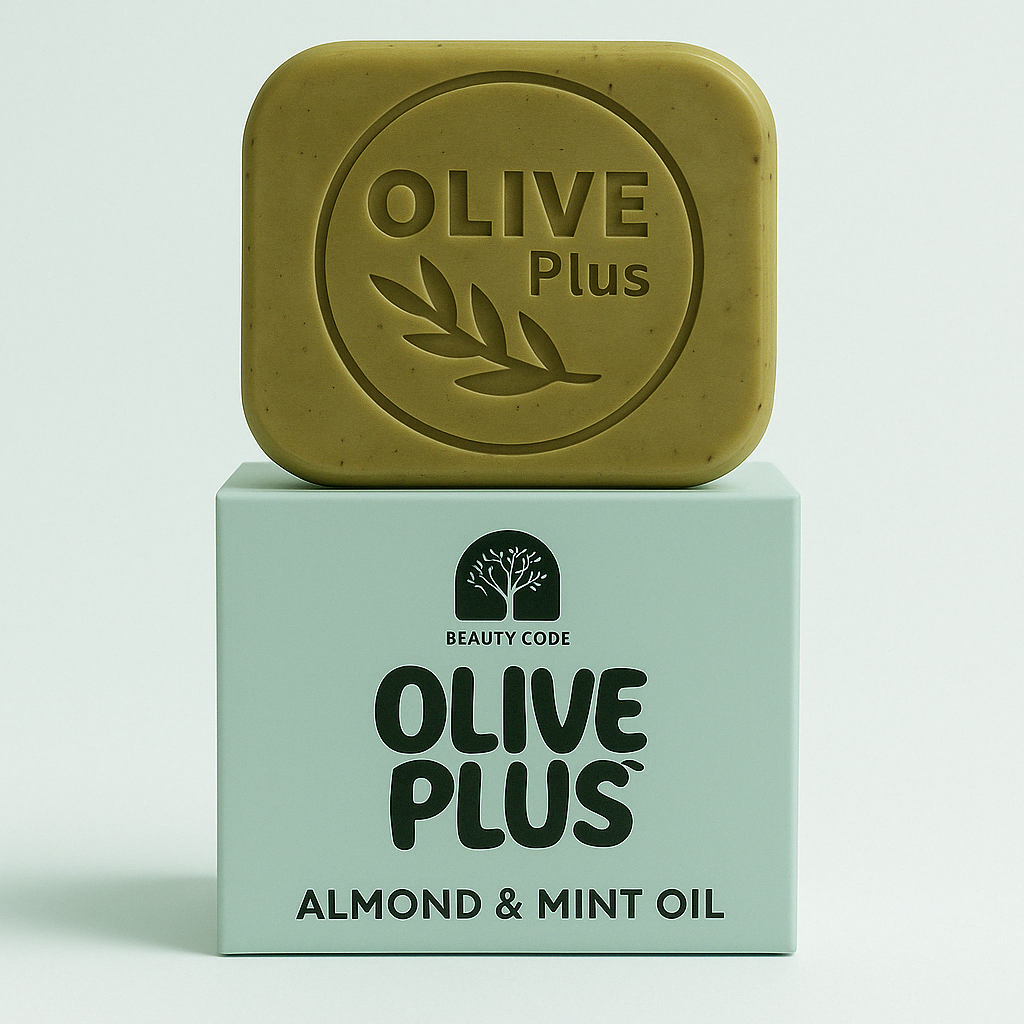 Almond & Mint Oil Soap – 100g | Certified Organic