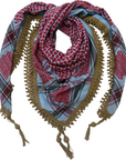 Golden Tassel Fringe Heritage Keffiyeh Collection