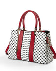 Threads of Heritage Keffiyeh Handbag