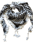 Heritage Threads Keffiyeh – 100% Cotton, Handmade