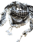Heritage Threads Keffiyeh – 100% Cotton, Handmade