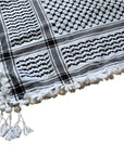 Heritage Threads Keffiyeh – 100% Cotton, Handmade