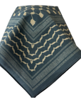 Azure Coast – Organic Cotton Keffiyeh Bandana