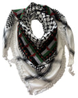 Palestine Flag Embroidered - Hirbawi® Kufiya