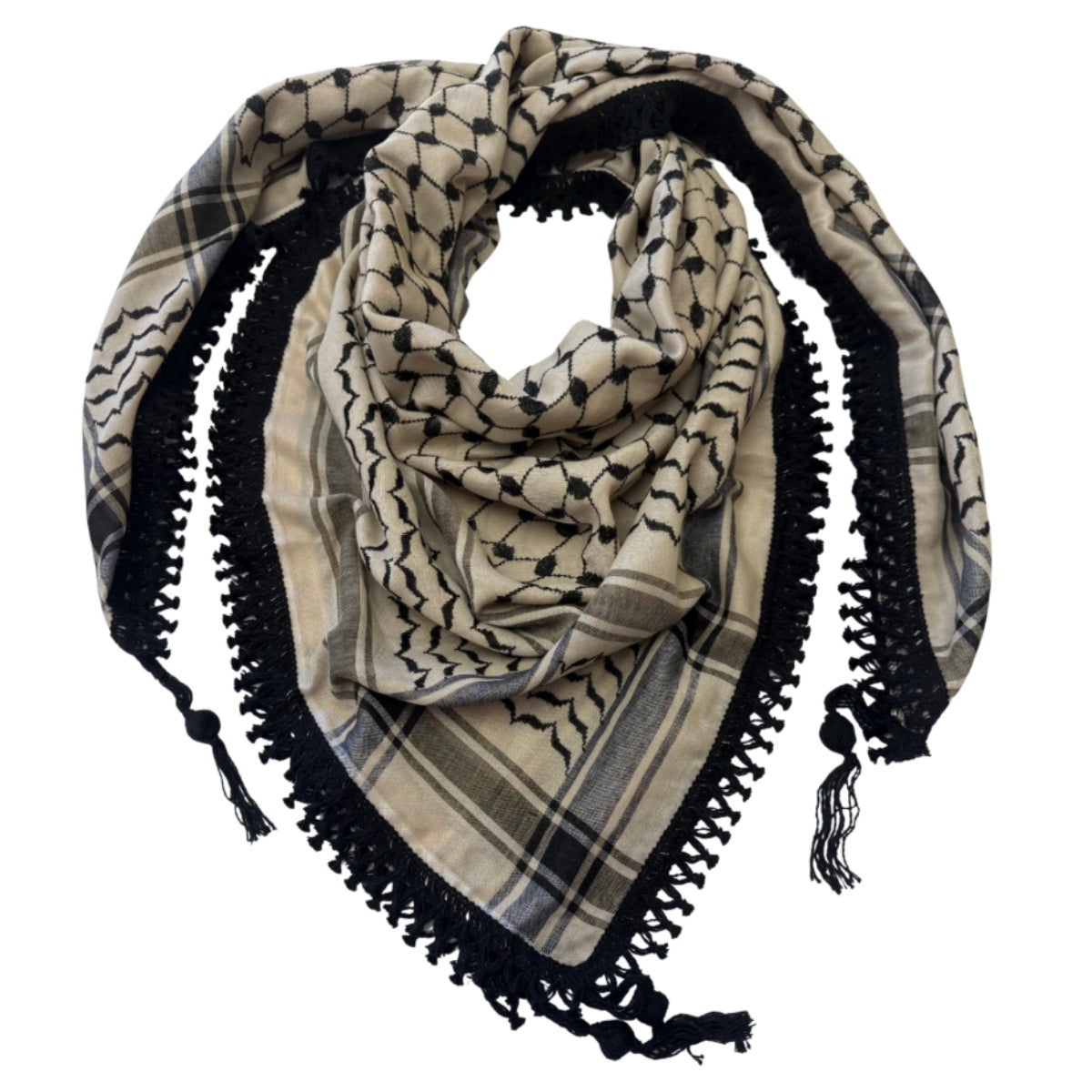 Black Thread Legacy Keffiyeh - Resistance Series