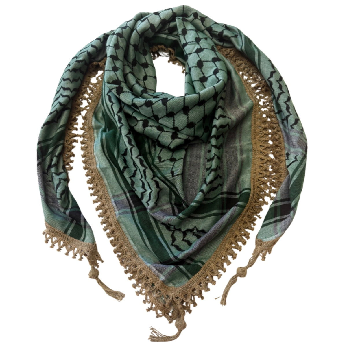Golden Tassel Fringe Heritage Collection - Olive Grove