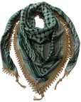 Golden Tassel Fringe Heritage Keffiyeh Collection