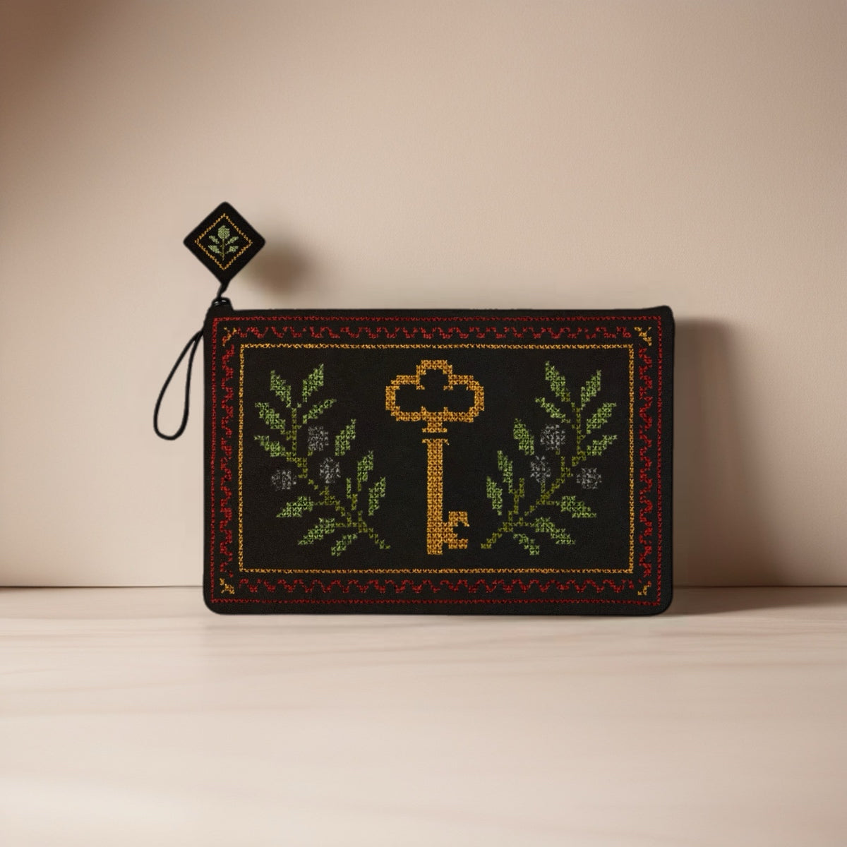 Mirath Pouch – Legacy of Return - Palestinian Embroidered Tatreez