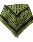 Olive Shadow – Organic Cotton Keffiyeh Bandana