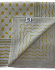 Golden Harvest – Organic Cotton Keffiyeh Bandana