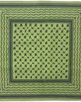 Olive Shadow – Organic Cotton Keffiyeh Bandana