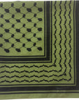 Olive Shadow – Organic Cotton Keffiyeh Bandana