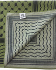 Olive Shadow – Organic Cotton Keffiyeh Bandana