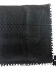 Heritage Horizon Collection - Aswad al-Thawra Keffiyeh