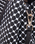 Threads of Heritage Keffiyeh Handbag