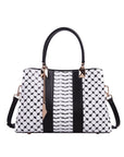 Threads of Heritage Keffiyeh Handbag