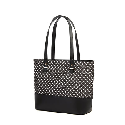 Keffiyeh Pattern Tote Bag Black