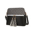 Keffiyeh Pattern Cross Body Bag Black
