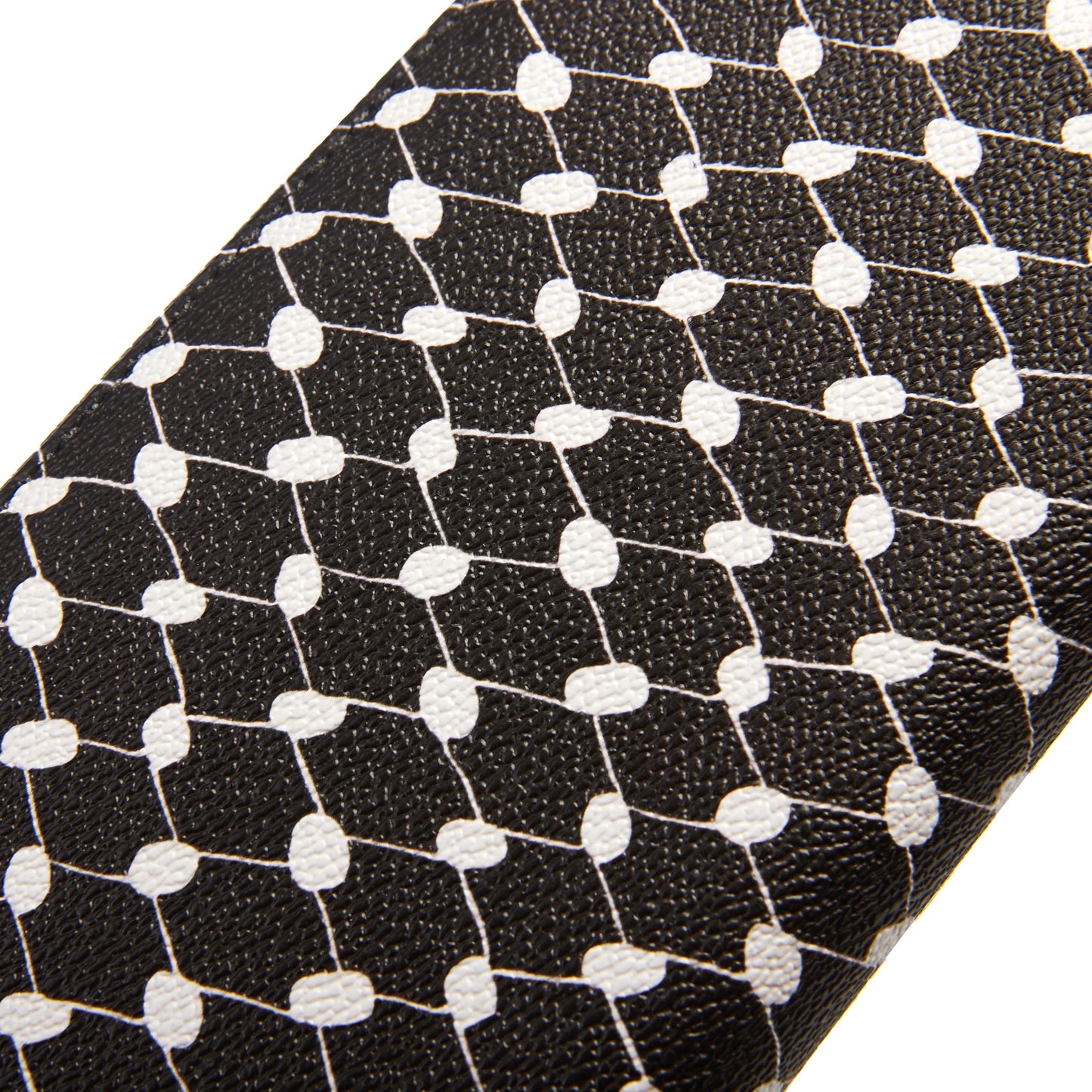 Keffiyeh Pattern Black Wallet
