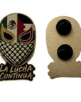 La Lucha Continua — Mexico × Palestine Enamel Pin