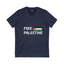 "FREE PALESTINE" V-Neck T-Shirt – A Symbol of Hope