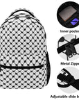 Kufiya Casual Style School Backpack