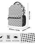 Kufiya Casual Style School Backpack