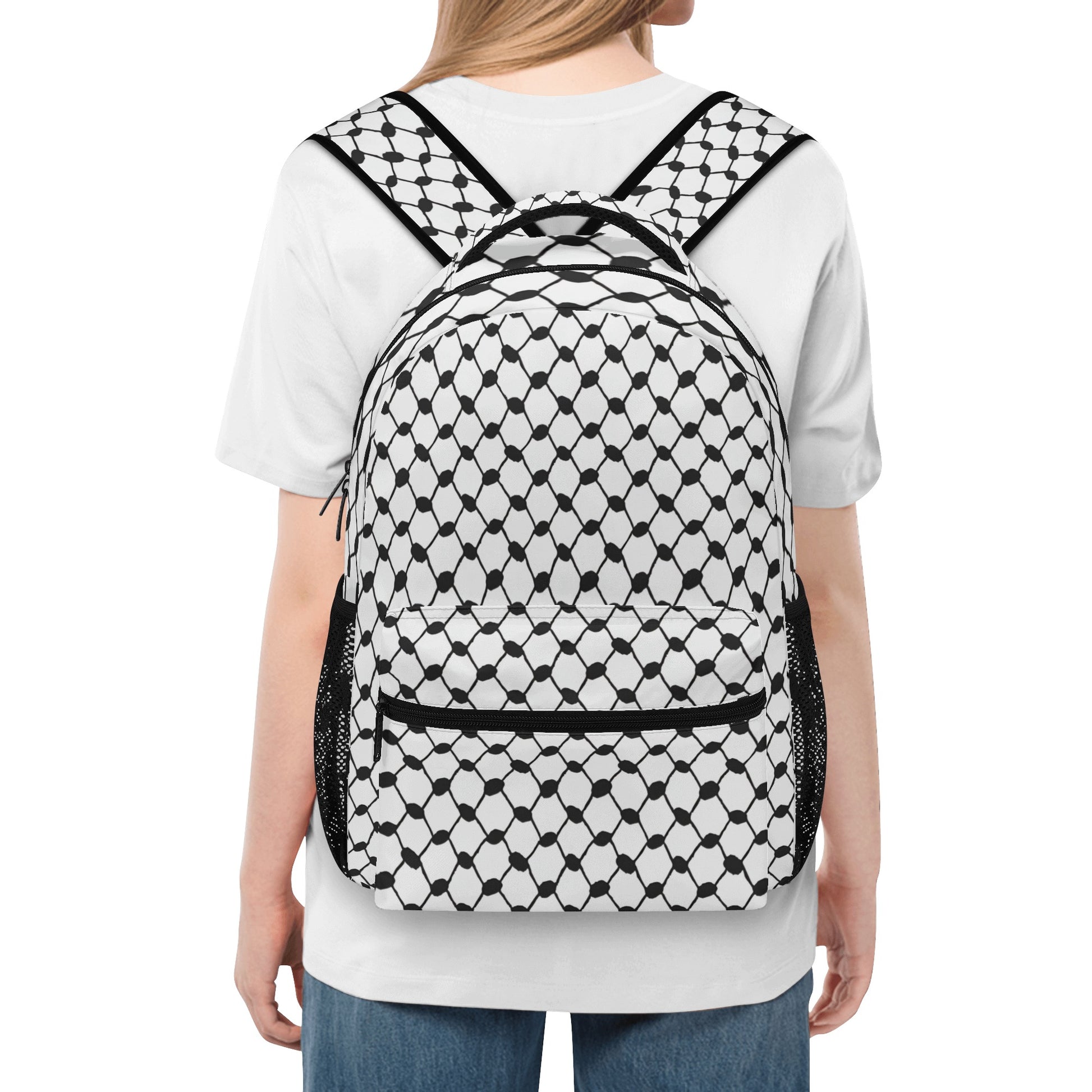 Kufiya Casual Style School Backpack