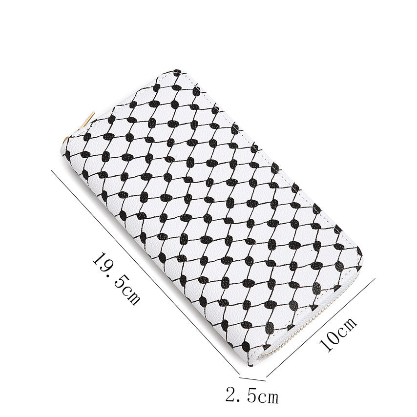 Keffiyeh Pattern 3pc Bag Set – A Tribute to Palestinian Heritage and Resilience