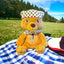 Singing Teddy Bear with Keffiyeh – 9-Inch Plush Bear Sings "Leve Palestina"