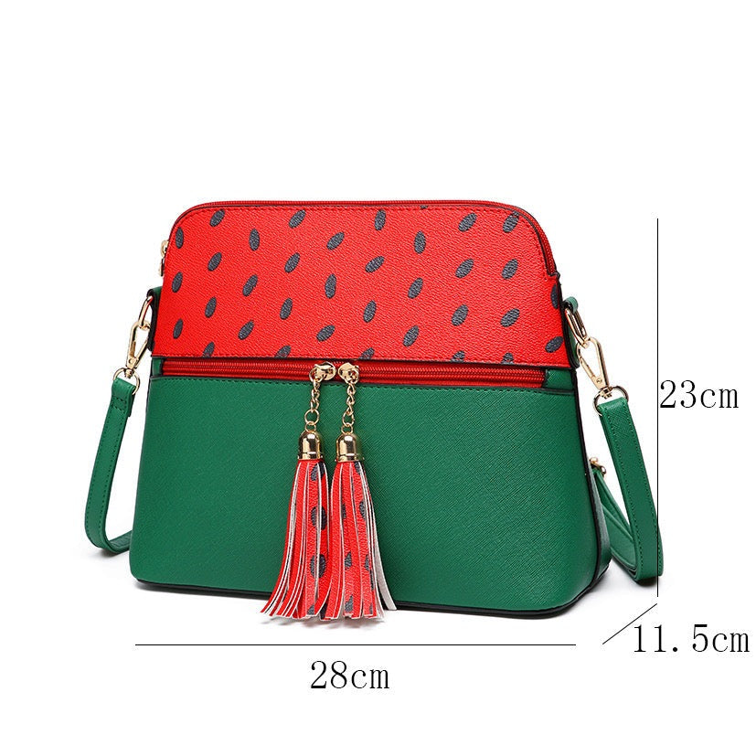 Watermelon 3pc Bag Set – A Tribute to Palestinian Heritage