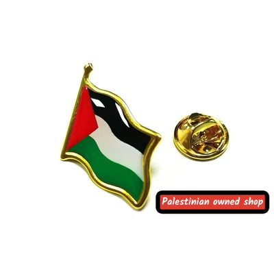 Palestine Flag Pin - A Bold Statement of Pride and Solidarity