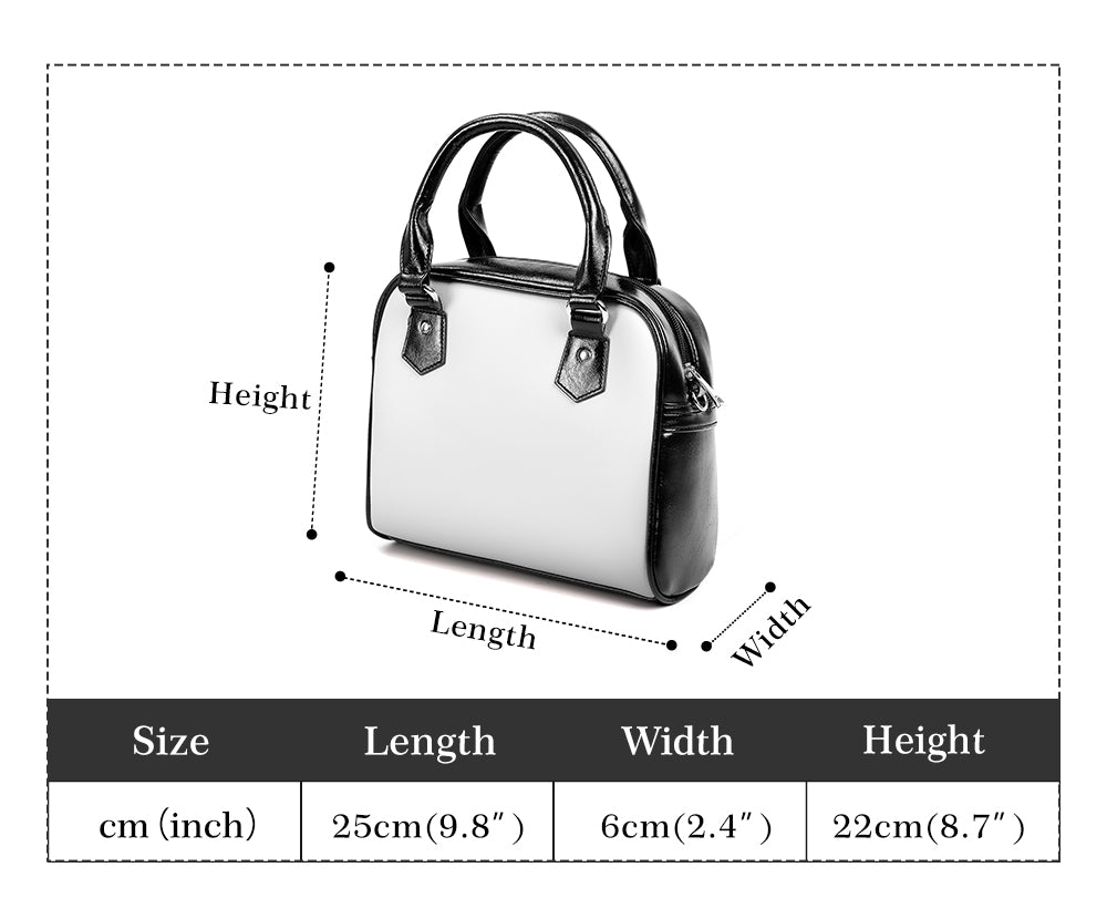 Kufiya Style PU Shoulder Handbag