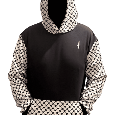 From the River, To the Sea Keffiyeh Hoodie – A Statement of Solidarity