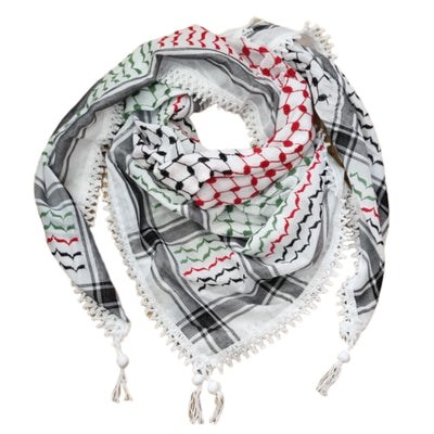 Palestinian Flag Keffiyeh – Symbol of Unity and Resistance