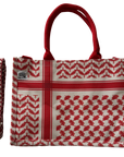Keffiyeh Canvas Tote