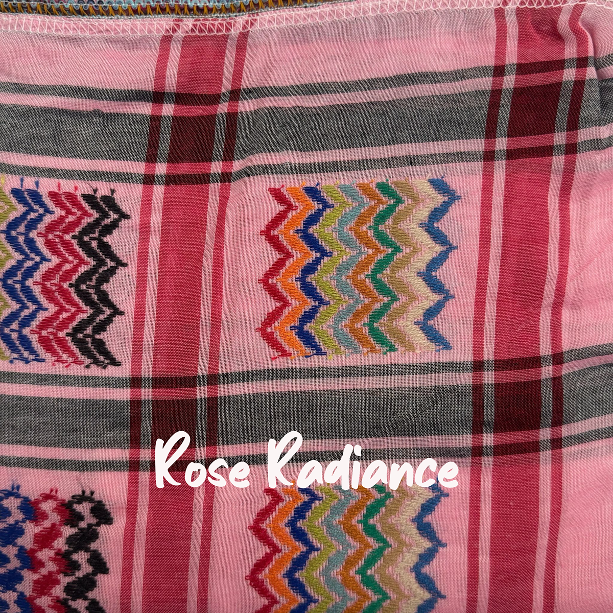 Threads of Joy – Rainbow Keffiyeh Series – Symbol of Peace and Hope