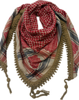 Golden Tassel Fringe Heritage Keffiyeh Collection