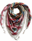 Rainbow Keffiyeh Scarf – Threads of Joy Heritage Series