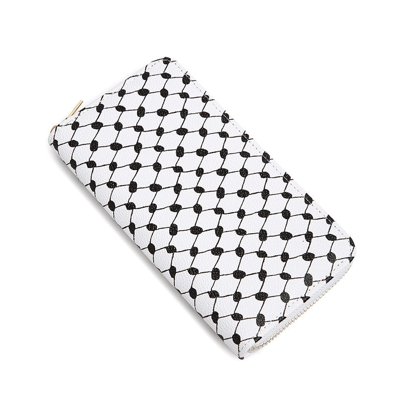 Keffiyeh Pattern 3pc Bag Set – A Tribute to Palestinian Heritage and Resilience