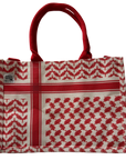 Keffiyeh Canvas Tote