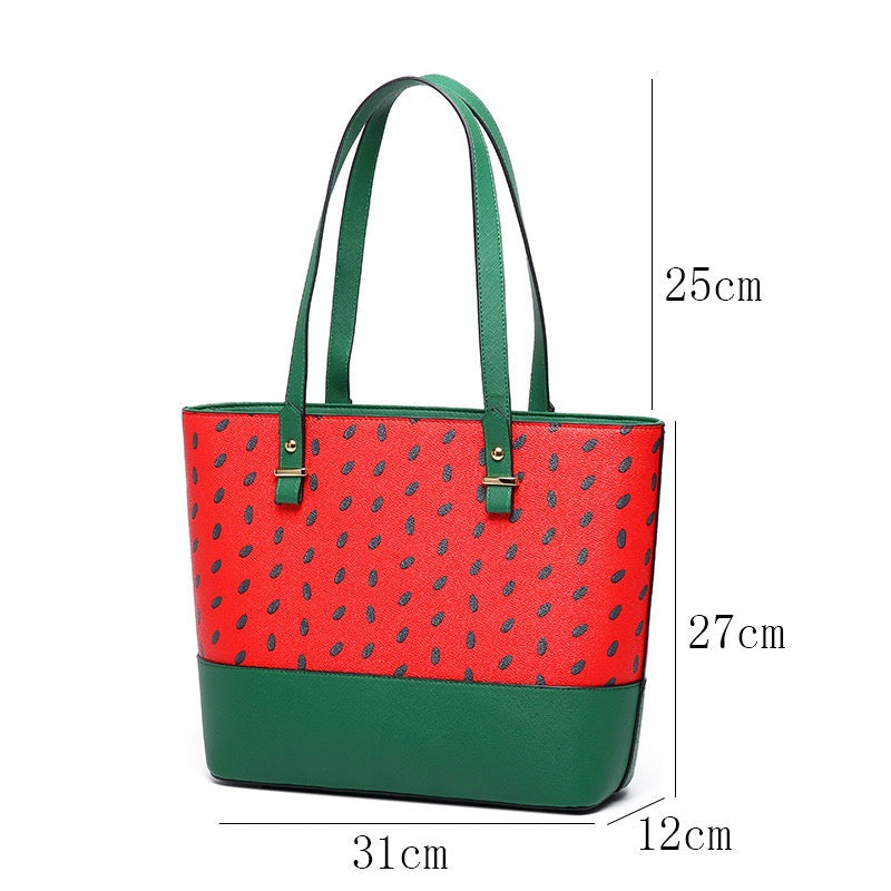 Watermelon 3pc Bag Set – A Tribute to Palestinian Heritage