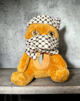 Singing Teddy Bear with Keffiyeh — 9-Inch Plush
