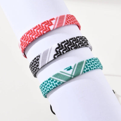 Keffiyeh Bracelet – A Symbol of Heritage and Unity