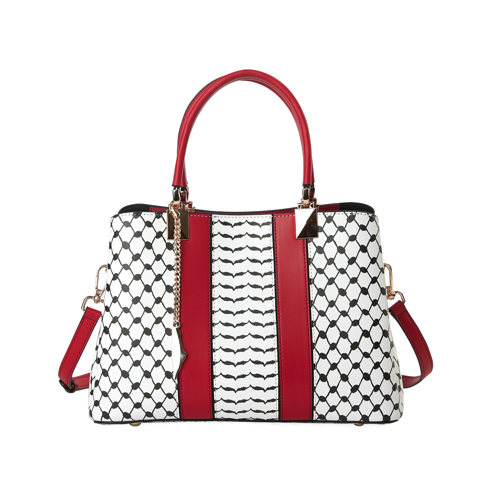 Threads of Heritage Keffiyeh Handbag