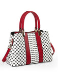 Threads of Heritage Keffiyeh Handbag