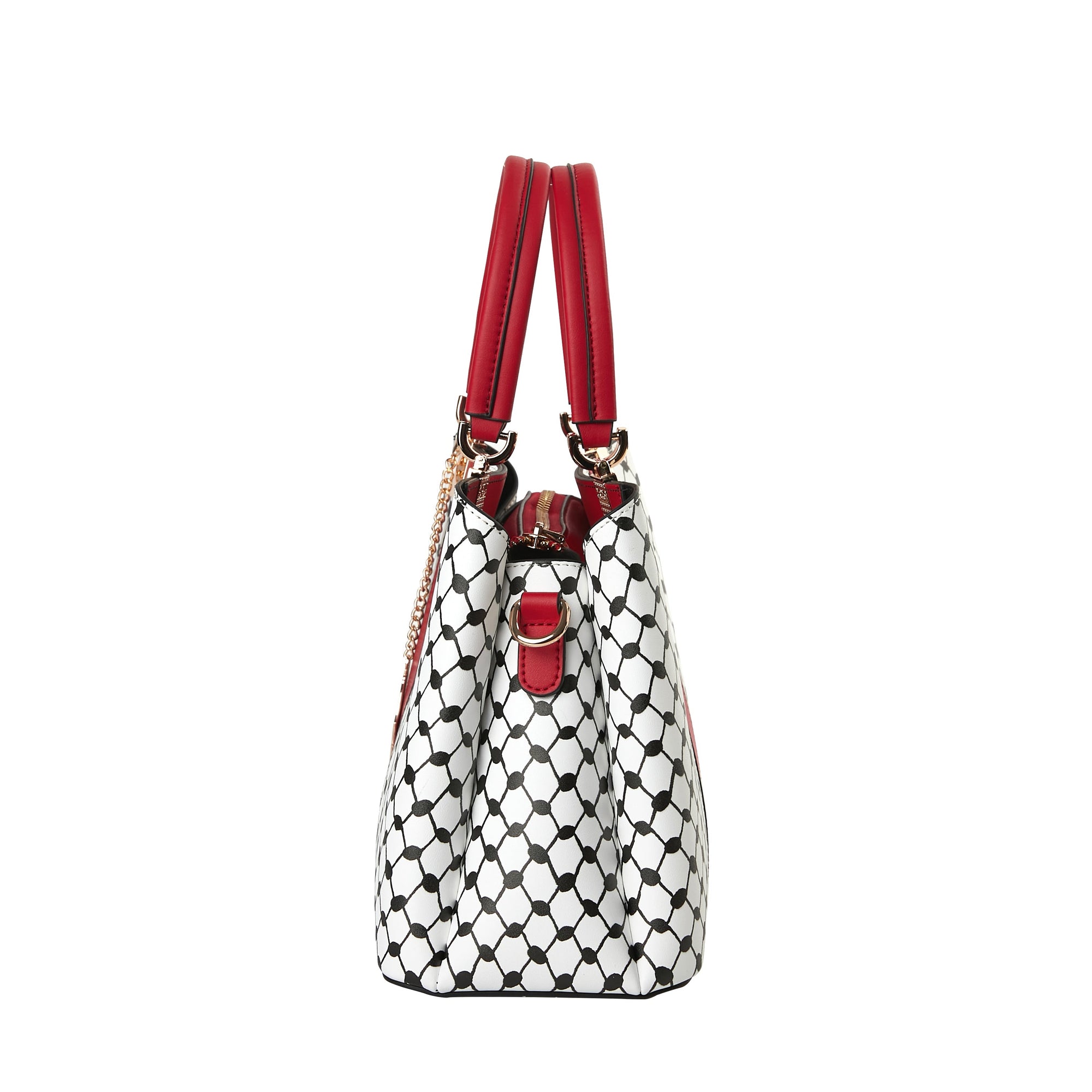 Threads of Heritage Keffiyeh Handbag