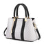 Full-Grain Leather Keffiyeh-Embossed Handbag – Luxury Statement Bag