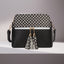Keffiyeh Pattern Cross Body Bag Black